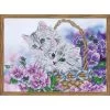 Diamond Dotz Kitty Basket Diamond Painting