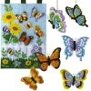 Bucilla Butterfly Garden Kits, Set Of 2 Felt & Sequin Kit