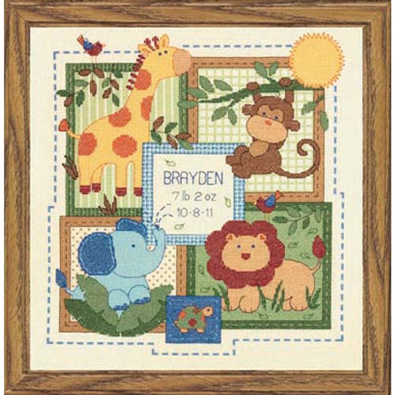 Dimensions Savannah Birth Record Counted Cross-Stitch Kit 1 Dimensions Savannah Birth Record Counted Cross-Stitch Kit