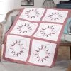 Herrschners Juliet Quilt Blocks Stamped Embroidery