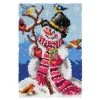 Orchidea Snowman Latch Hook Kit