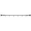 Herrschners Bronze Finial Rod With Clips Hanger