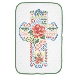 Herrschners Summer Cross Wall Hanging Stamped Cross-Stitch Kit