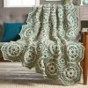 Herrschners Modern Medallion Crochet Afghan Kit