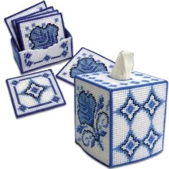 Herrschners Azure Field Set Plastic Canvas