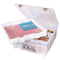 ArtBin Super Satchel Double Deep With Lift Out Tray -Knitting handicrafts 316899 4 67964.1693435128