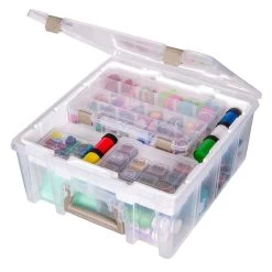 ArtBin Super Satchel Double Deep With Lift Out Tray -Knitting handicrafts 316899 5 85126.1693435128