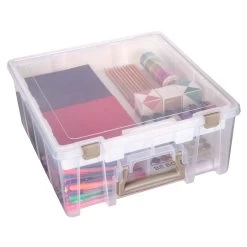 ArtBin Super Satchel Double Deep With Lift Out Tray -Knitting handicrafts 316899 6 56813.1693435128