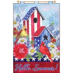 Design Works Americana-July Banner Felt & Sequin Kit