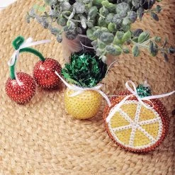 Sunrise Craft & Hobby Tropical Fruit Ornament Kit