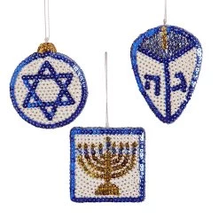 Sunrise Craft & Hobby Happy Hanukkah Ornament Kit