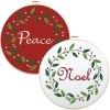 Herrschners Winter Wreaths Hoops Stamped Embroidery Kit