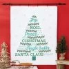 Herrschners Joyful Greetings Lap Quilt Top Stamped Cross-Stitch Kit