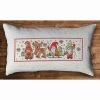 Herrschners Winter Gnome Pillow Cover Counted Cross-Stitch Kit