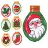 Herrschners Christmas Light Set Plastic Canvas