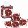 Herrschners Gingham & Poinsettia Set Plastic Canvas