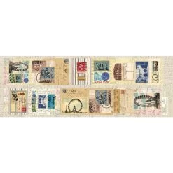 Around The World Panel Fabric